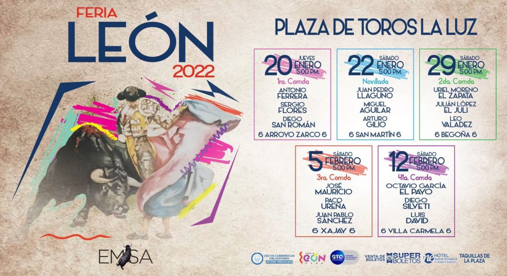 Ya está lista la Temporada Taurina de la Feria de León en la plaza de